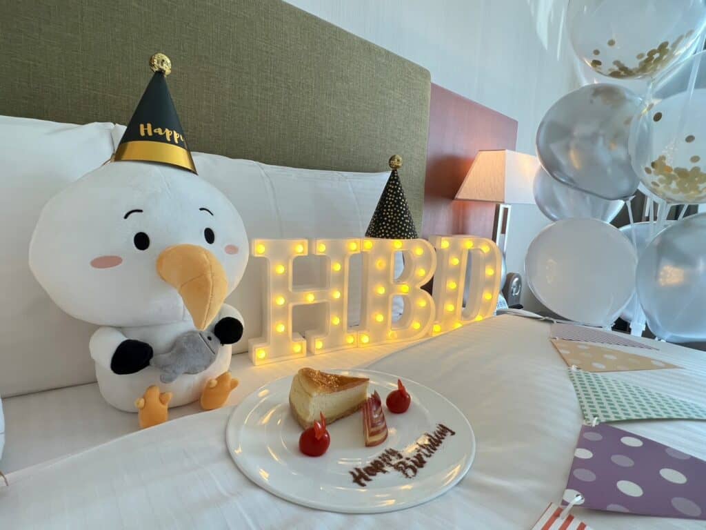 台中飯店生日佈置